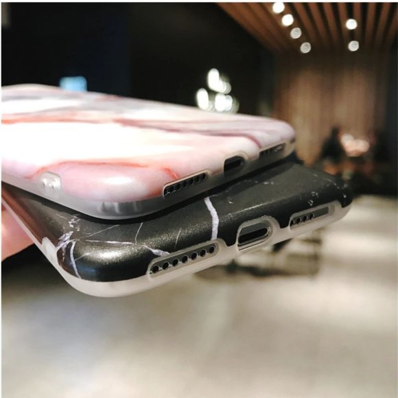 NEW iPhone 12/11/Pro/Max/XR/8/SE Marble case - Picture 3 of 5